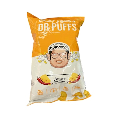 دكتور بافس ذرة منتفخة بالجبنة الساخنة 70 جرام