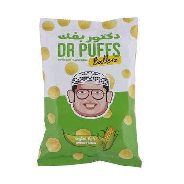 Dr Puffs Ballerz Sweet Corn Puffed 20g