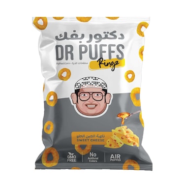 دكتور بافس رينغز الذرة الحلوة المنتفخة 70 جم