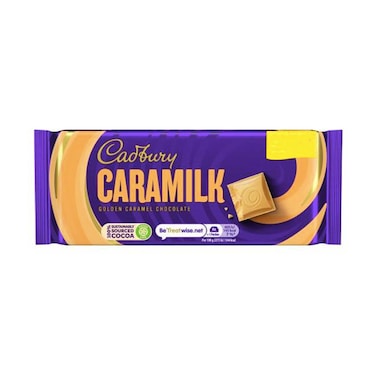 Cadbury Caramilk Golden Caramel Chocolate Bar 80g