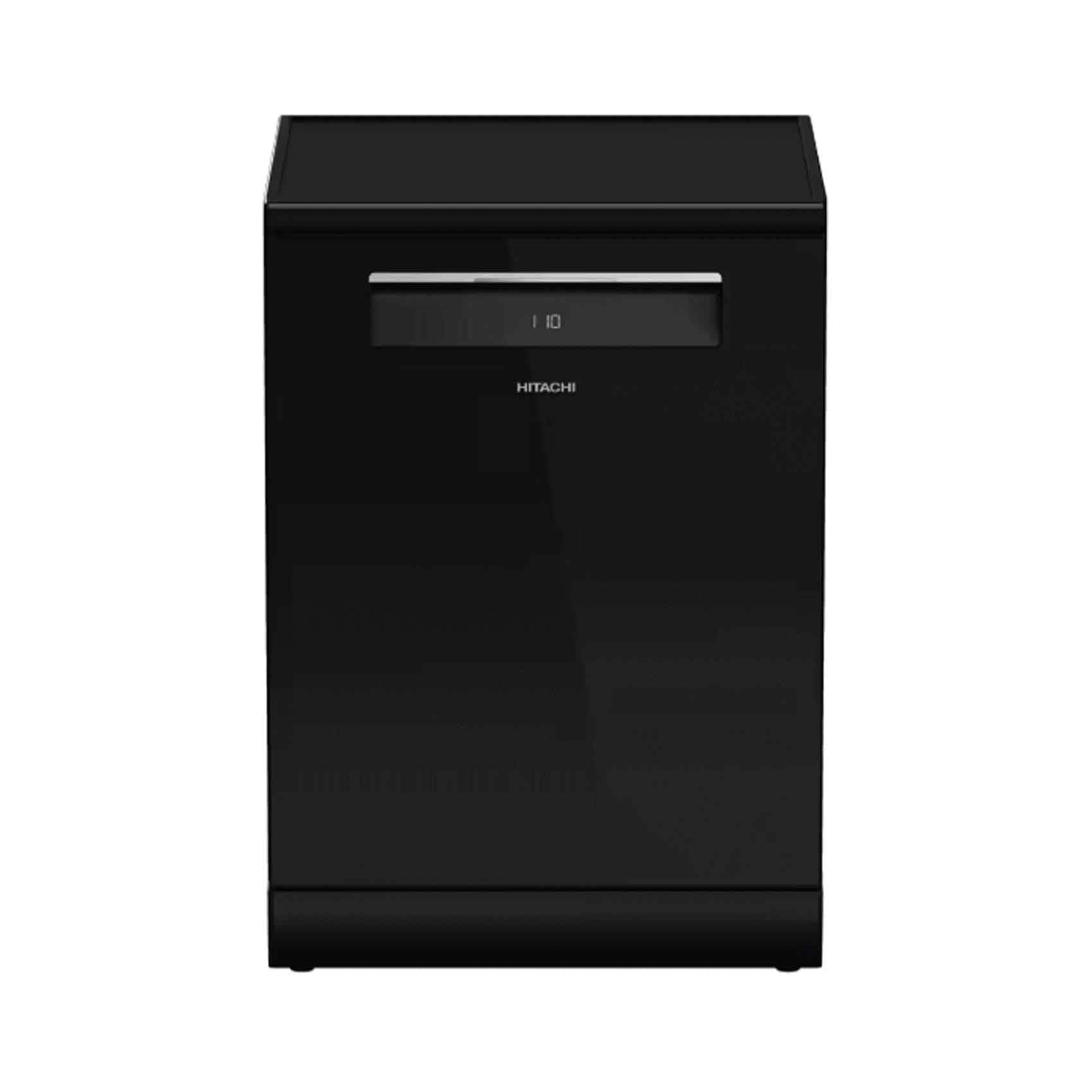 Hitachi Dish Washer Hdf-F158Cvgb Glass Black