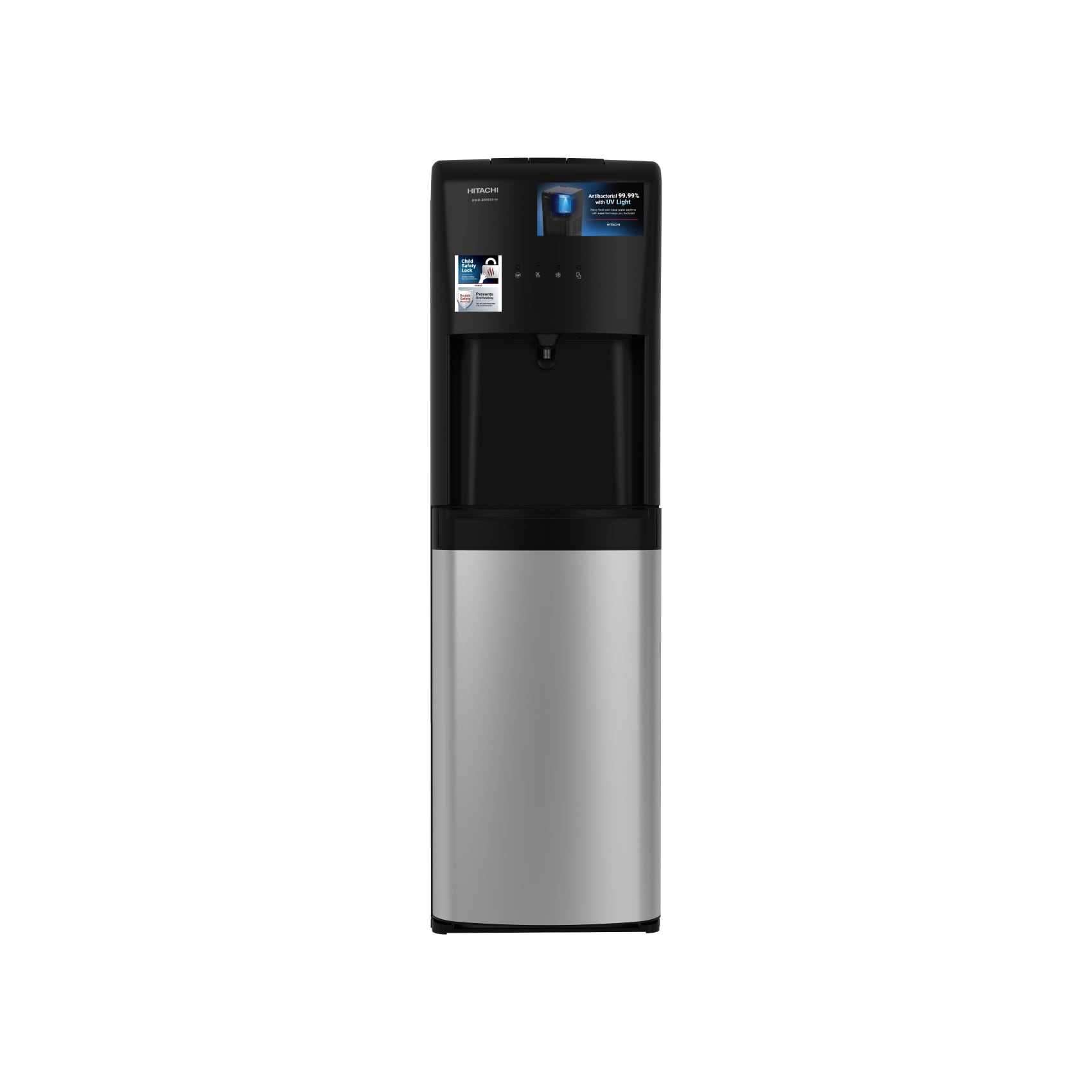 Buy Hitachi Water Dispenser Hwdb50000 Sv Silver Color Online