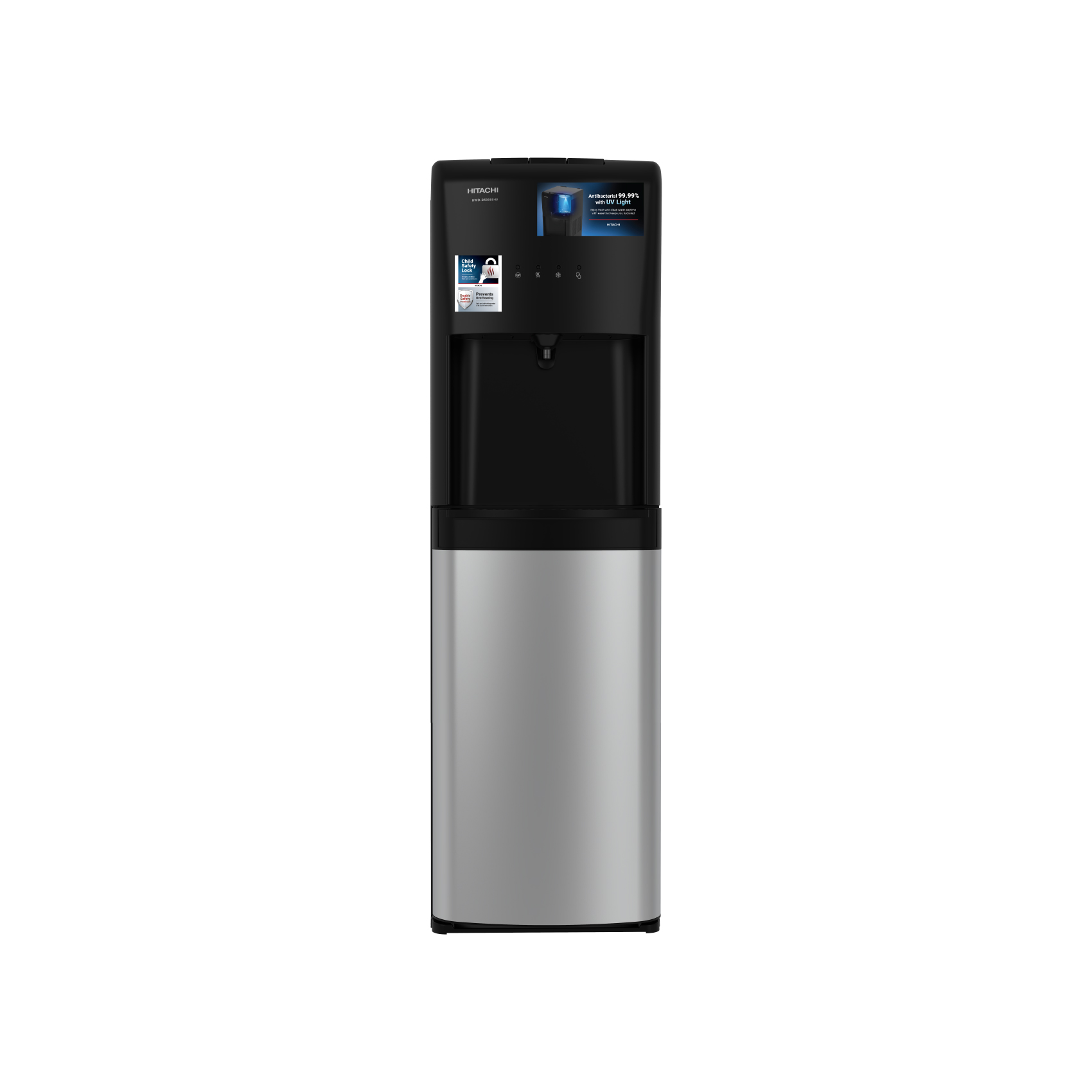 Hitachi Water Dispenser Hwdb50000 Sv Silver Color