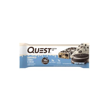 Quest Protein Bar Dipped Cookies &amp; Cream 50gr