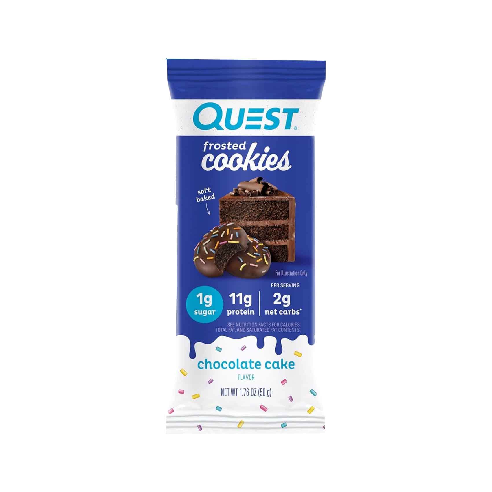Quest Frosted Cookies Chocolate Cake 50gr