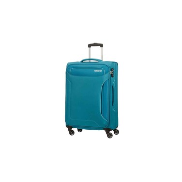 American Tourister Soft Trolley Holiday 55cm Tsa Teal