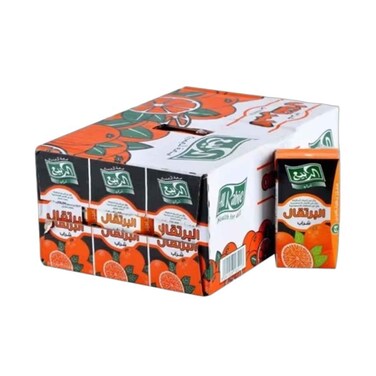 Al Rabie Orange Drinks 125mlx21 Pieces