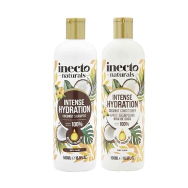Inecto Naturals Shampoo &amp; Conditioner Assorted 500mlx2 Pieces