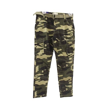 Men's Cargo Pants Military With Belt Size 30 Assorted