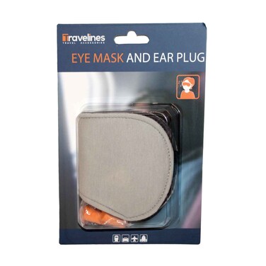 Eye Mask and Ear Plug Set