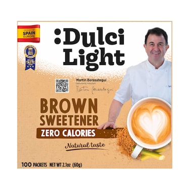 Dulci Light Brown Sweetener Zero Calories 60g