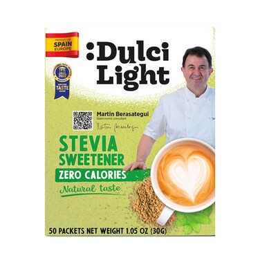 محلي دُولْشِي ضوء خالٍ من السعرات الحرارية 30 جم