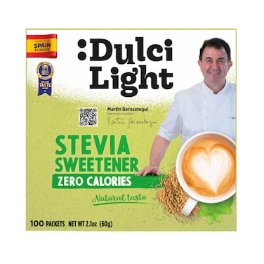 Dulci Light Stevia Sweetener Zero Calories 60g
