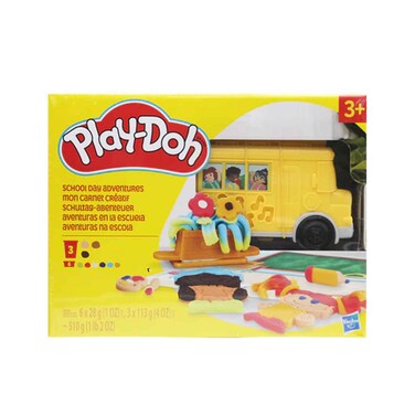 مغامرات يوم المدرسة من Play Doh