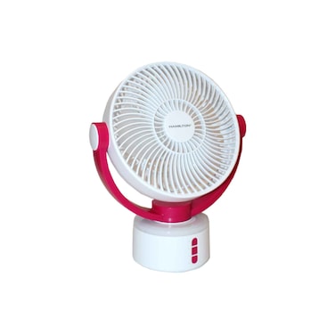 Hamilton Rechargeable Table Fan and Led Light 3000mah
