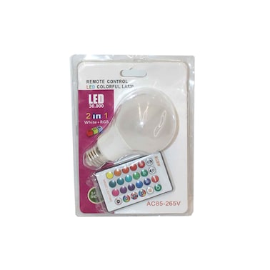 Led Remote Control Color Lamp