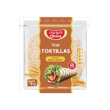 لفائف تورتيلا من القمح الكامل من كيوبيك562 جرامًا