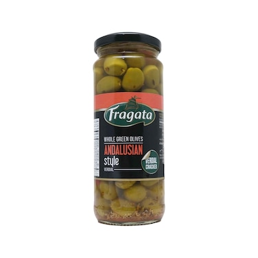Fragata Whole Green Olives Andalusian Style Verdial 340g