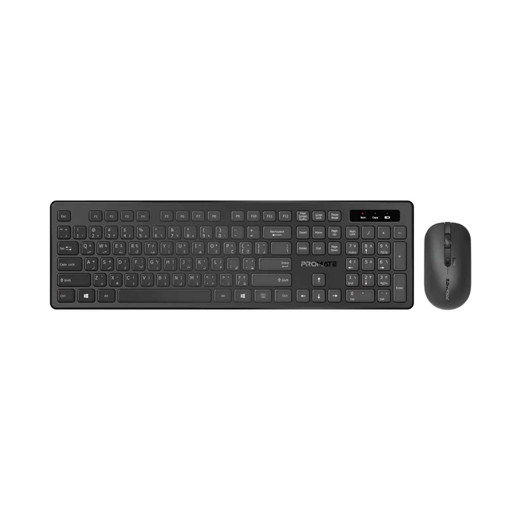 Promate Wireless Keyboard and Mouse