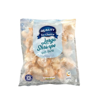 Quality 1st Choice Large Shrimps 800g