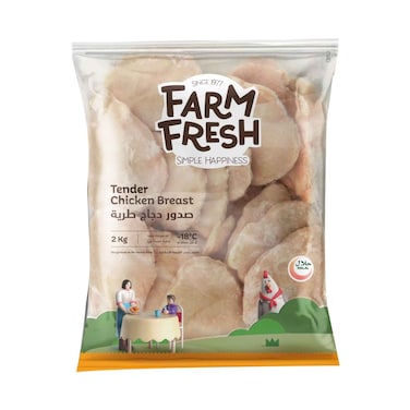 Farm Fresh Frozen Tender Chicken Breast 2kg