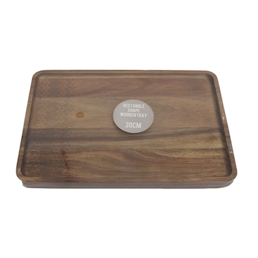 لوح خشبي مستطيل من خشب الأكاسيا