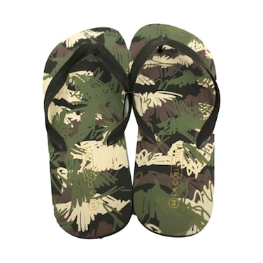 Mens Army Printed Flip Flops 40+ Size