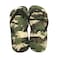 Mens Army Printed Flip Flops 40+ Size