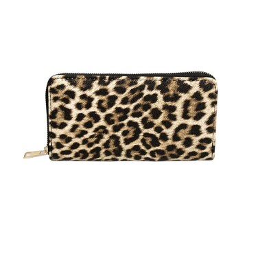 محفظة طويلة من المجموعة SP-S5B38 باللون البني ليو