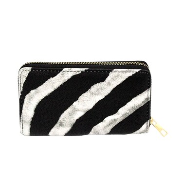 LA Collection Ladies Wallet Zebra