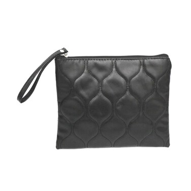 LA Collection Clutch Bag 22x17cm Black
