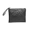 LA Collection Clutch Bag 22x17cm Black