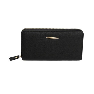 محفظة طويلة من المجموعة SP-S5B43 باللون الأسود