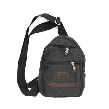 LA Collection Sling Bag 17x29x6cm Black