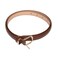 LA Collection Women's Belt Size S/M: 2x100cm Dark Brown