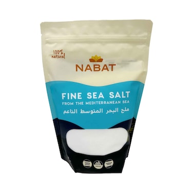 Nabat Fine Sea Salt From Mediterranean Sea 1kg