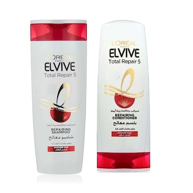 Loreal Paris Elvive Total Repair 5 Shampoo 400ml &amp; Conditioner 360ml