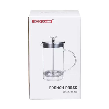 Ikoo Glass French Press 600ml