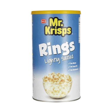 مستر كريسبس حلقات بنكهة مملحة خفيفة 65 جرام