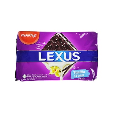 Munchy's Lexus Vanilla Cream With Himalayan Salt Topping 190g