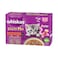 Whiskas Tasty Mix With Land &amp; Sea Collection Flavour in Jelly Cat Food 2-12 Months 70g Pack of 12