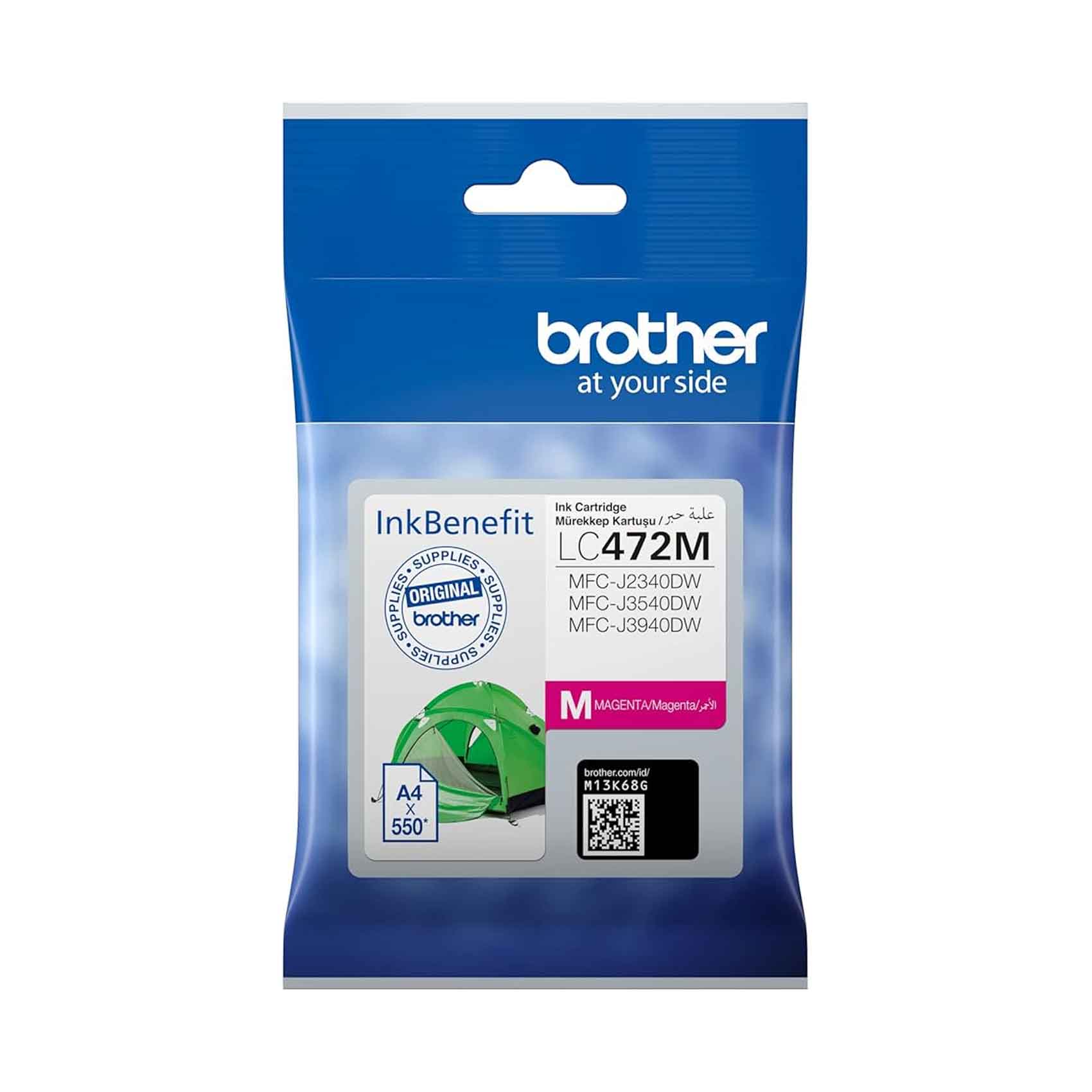 Brother Lc472M Magenta