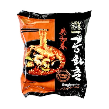 You Us Seafood Gonghwachun Jjambong Noodles 120g