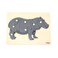 Viga Montessori Puzzle Hippo