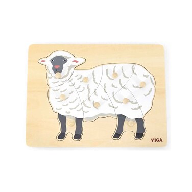 Viga Montessori Puzzle Sheep