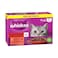 Whiskas Meaty Selection In Gravy Cat Wet Food 1 Years And Above 80g Pack of 12
