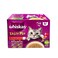 Whiskas Tasty Mix With Mix Of The Sea Collection Flavour in Jelly Cat Food 1 Years And Above 70g Pack of 12