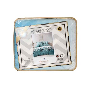 Solaran Soft 6Pcs Double Comforter Assorted