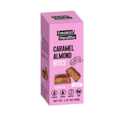 Freakin Healthy Caramel Almond Bites 40g