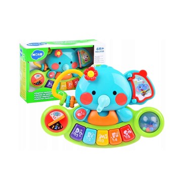 هولا تويز 2 في 1 لعبة الفيل الموسيقي